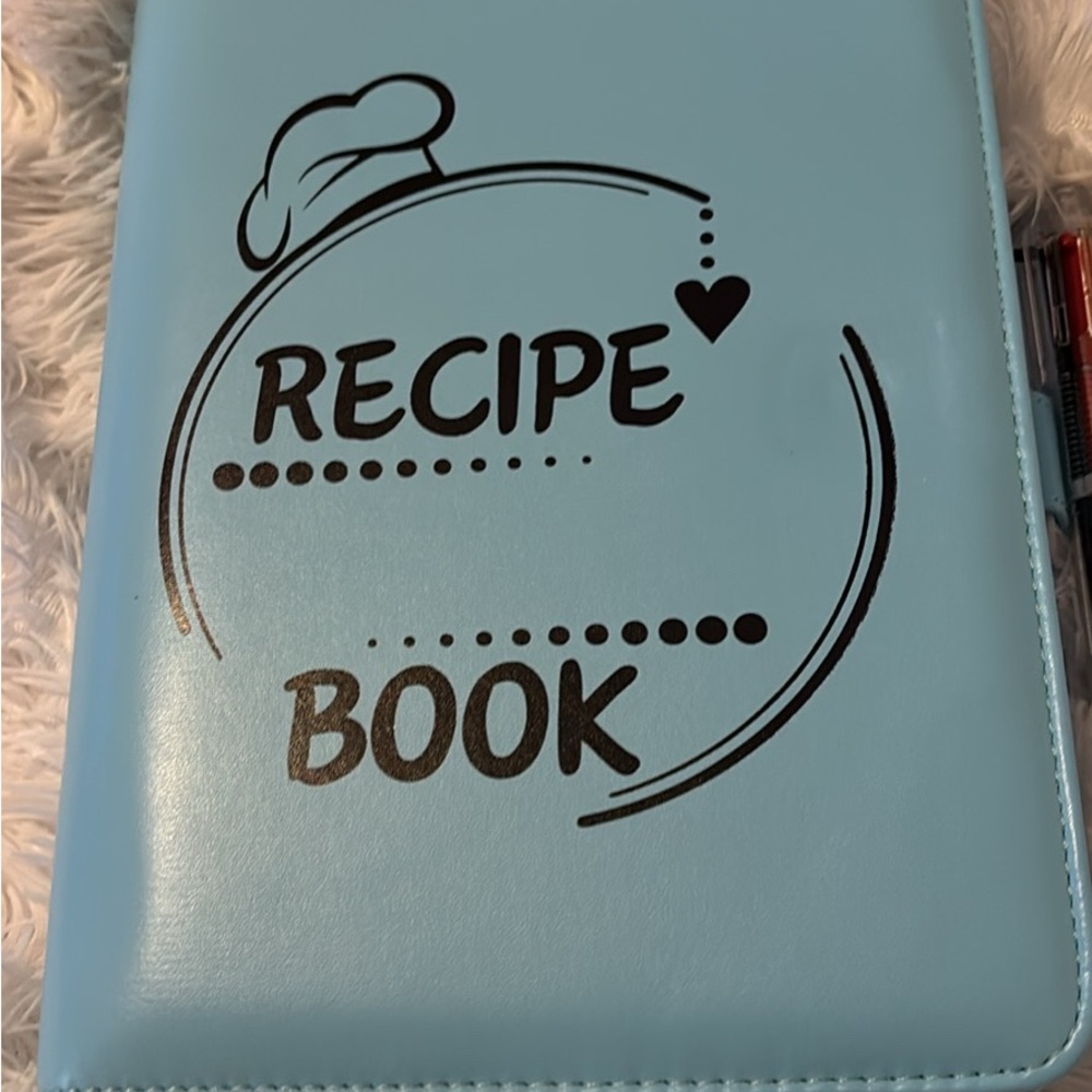 Blue Recipe Book